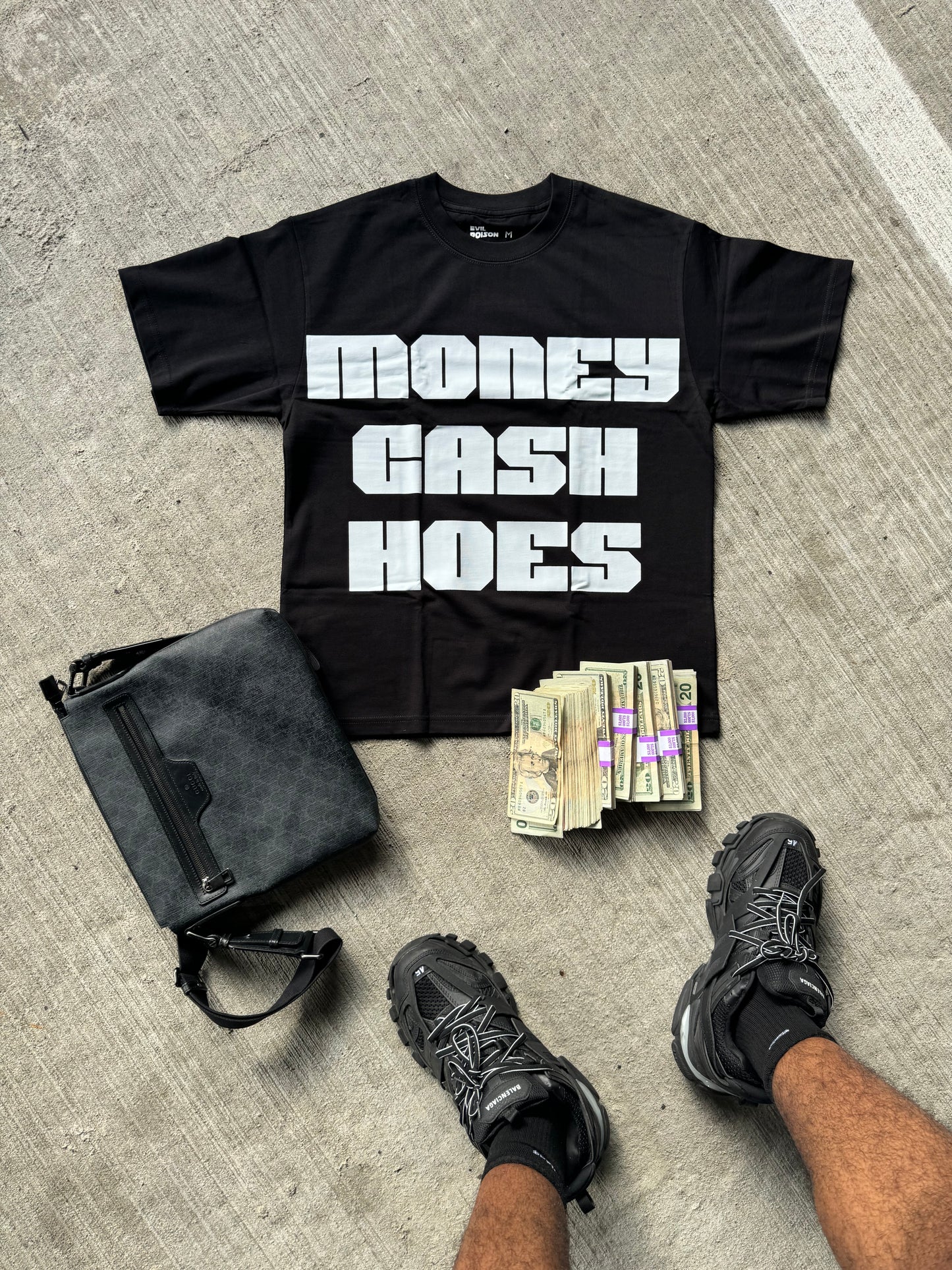 MONEY CASH HOES TEE